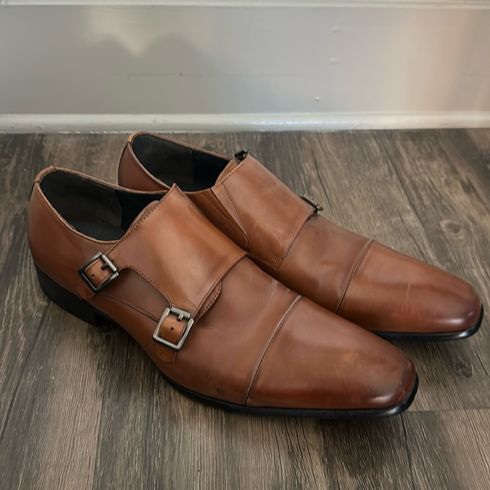 Kenneth Cole brown oxfords. Size 12
